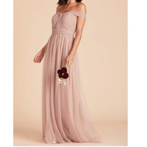 Birdy Grey Size S Sandy Taupe Christina Convertible Dress Bridesmaid Wedding - Picture 3 of 8